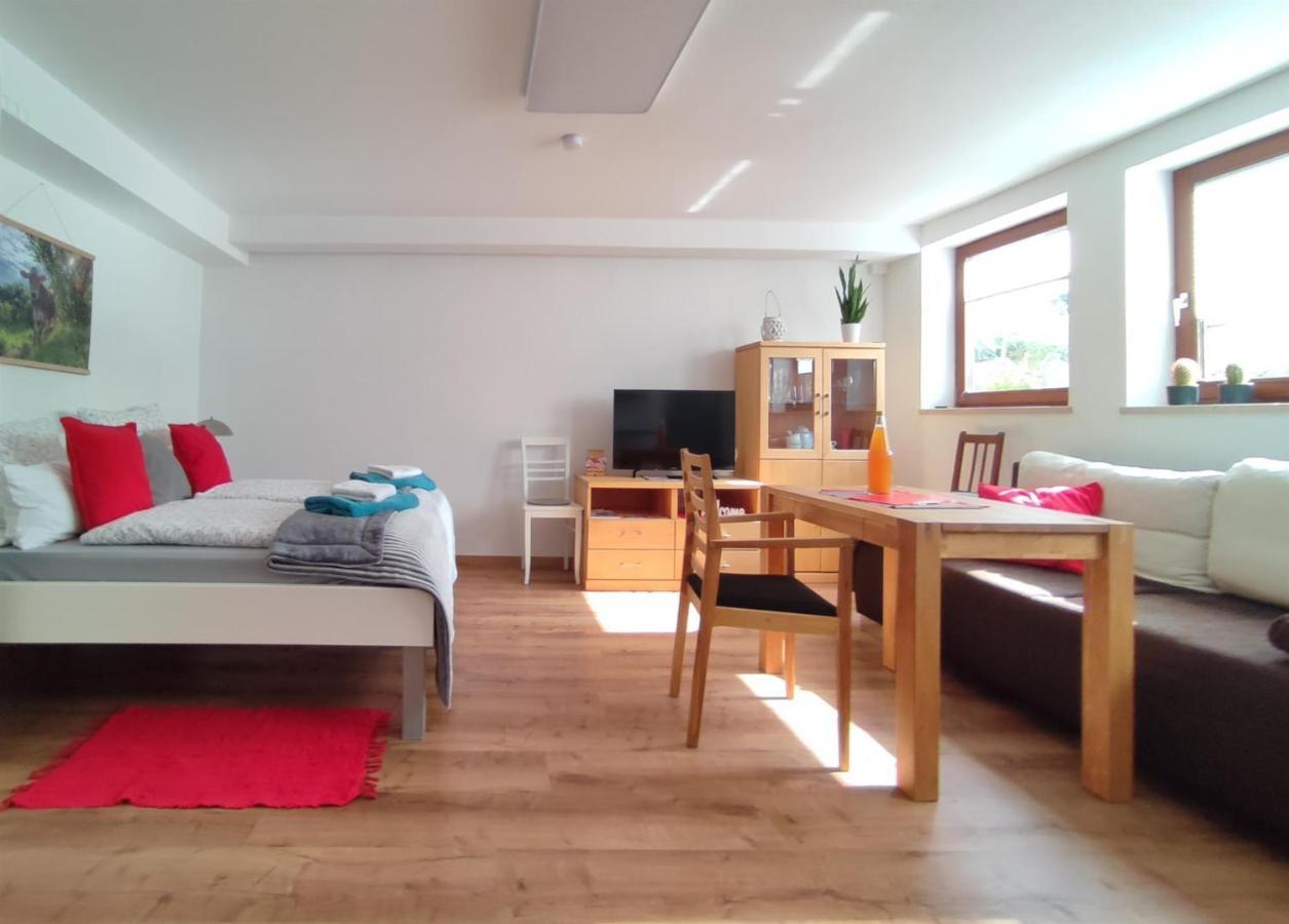 Ferienwohnung Trifts | Einzelbetten | Parkplatz Wangen im Allgäu Kültér fotó