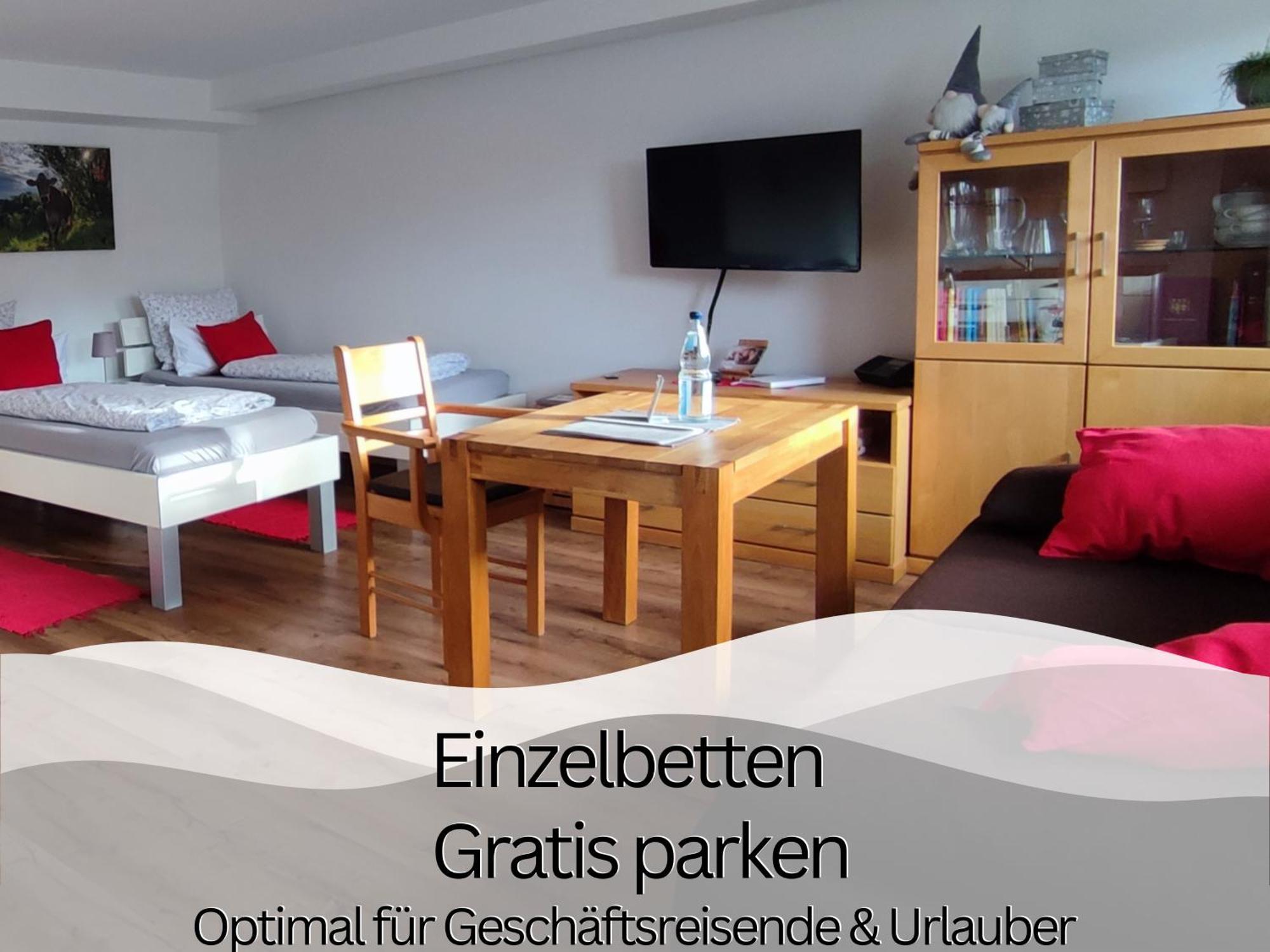 Ferienwohnung Trifts | Einzelbetten | Parkplatz Wangen im Allgäu Kültér fotó